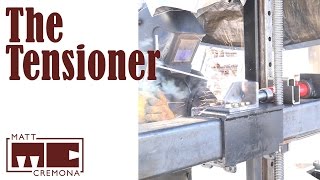 The Tensioner  Building a Large Bandsaw Mill  Part 16 [upl. by Conlon]