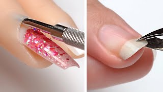 EASY RAINBOW NAILS DESIGN 2022  Nail Shapes amp Tips Compilation [upl. by Bolme682]