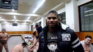 Alistair Overeem amp The Best Sumo Fighters in Japan 2010 [upl. by Rehpotsirh]