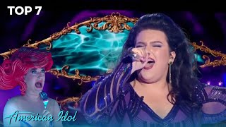 Nicolina Takes A Risk And Has THE BEST PERFORMANCE Of The Disney Night  American Idol [upl. by Verdie850]