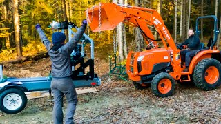 Assembling our Woodland Mills HM126 Woodlander XL portable sawmill [upl. by Elleb743]