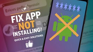 app not installing  how to fix the problem of apps not installing on android mobile [upl. by Nomead179]