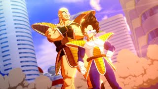 The Saiyans arrived Dragon Ball Z Kakarot 5 Hard [upl. by Grubman612]