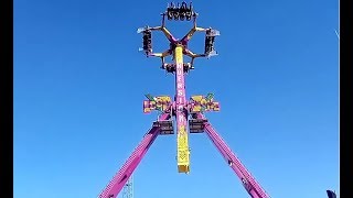 HİÇ BÖYLE UÇMADIM Twister Coaster Bostancı Lunapark [upl. by Eynahpets]