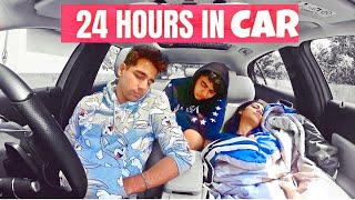 LIVING IN MY CAR FOR 24 HOURS Challenge  Rimorav Vlogs [upl. by Lhamaj]