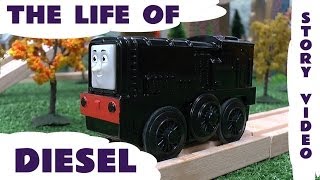 The Life Of Diesel Motorized Wooden Thomas The Train Story [upl. by Perice]