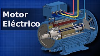 Cómo Funcionan los Motores Eléctricos  Motores de Inducción de CA Trifásicos Motor de CA [upl. by Yahsel710]