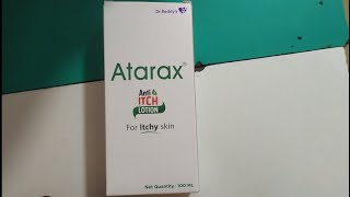 Atarax itch lotion खुजली का लोशन Antiitching lotion Atarax anti itching lotio chicken pox Atarax [upl. by Akeemahs468]