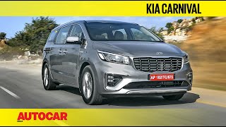 Kia Carnival Review  First Drive  Autocar India [upl. by Boland698]