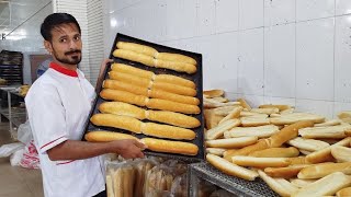 Zero to hundred baguettes in an Iranian bakery [upl. by Caton]