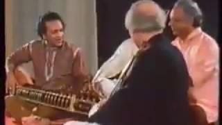 Pandit Ravishankar  Ustad Allarakha khan  Yehudi Menuhin Indian Music [upl. by Stiegler]