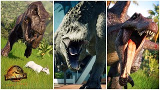 DINOSAURS and their LIVES 🦖 Jurassic World Evolution 2 4K [upl. by Coppola566]