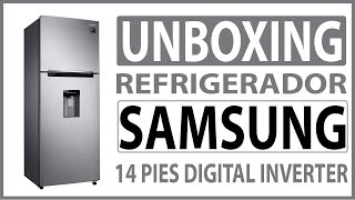 ✅ UNBOXING Refrigerador SAMSUNG Digtal Inverter 14 Pies con DESPACHADOR DE AGUA [upl. by Oivaf320]