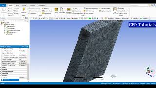 CFD Simulation of Automobile Radiator or Cross Flow Heat Exchanger [upl. by Nnyltiak]