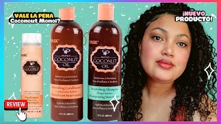 HASK Coconout Monoi Oil productos para el cabello recuperandomisrizos [upl. by Helmut391]