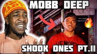 FIRST TIME HEARING Mobb Deep  Shook Ones Pt II Official HD Video REACTION [upl. by Naynek]