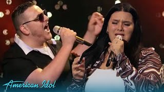 Christian Guardino amp Nicolina Give The OMG DUET PERFORMANCE Of THE Night on American Idol [upl. by Aiselad]