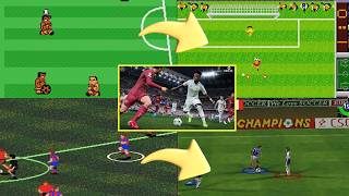 The Evolution of Football Games  From Pixels to Realism [upl. by Engedus]