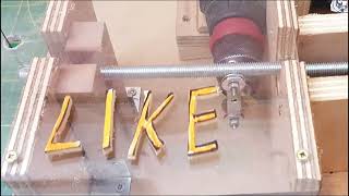 Brilliant idea and 100 successful  Make a scroll saw using a drill [upl. by Ravert144]