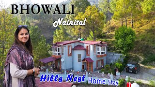 Hills Nest Cottages with Lake View  Bhowali Nainital  A beautiful Homestay with Full of Nature [upl. by Eoz888]