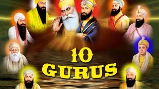 Satnam Waheguru  10 Gurus  Kavita Seth  Waheguru Simran  Best way to learn about our Gurus [upl. by Berny681]