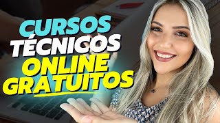 😱 CURSOS TÉCNICOS ONLINE GRATUITOS 😱  VESTIBULINHO ETEC 2024  Mari Rel [upl. by Hort953]