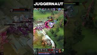 2500 Gold In 32 Seconds Juggernaut Likes this Very Much dota2 dota2highlights rampage [upl. by Annahs]