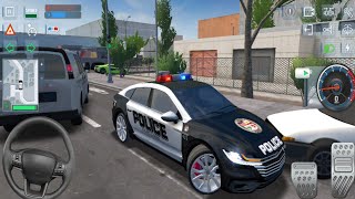 Police Sim 2024 Car Driving Simulator 3D Police Car Drive Bast Driver Real Android Gameplay [upl. by Sarah]