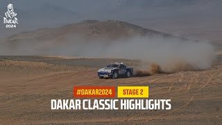 Highlights Dakar Classic  Stage 2  Dakar2024 [upl. by Tuchman]