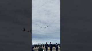 Texan aircraft conduct flypast over pilots graduation  Royal New Zealand Air Force [upl. by Ezaria]