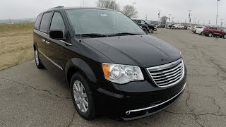 2015 Chrysler Town amp Country Touring Black  New Minivan For Sale Indiana  17612 [upl. by Allesor]