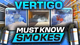 EVERY Smoke You MUST KNOW on Vertigo in CS2 [upl. by Yerhcaz807]