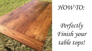 How to finish your dining table professionally [upl. by Enahpets]