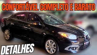 Renault Fluence Privilege 2016  Sedan bom confortável mais barato e mais equipado que Corolla [upl. by Trebma]