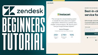 Zendesk Tutorial For Customer Service 2024  How To Use Zendesk For Beginners [upl. by Anesor153]