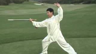 Tai Chi Sword Form 32 Yang Taiji Jian [upl. by Asor474]