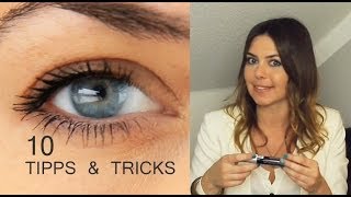 Lange und dichte Wimpern 10 Tipps und Tricks [upl. by Rowley]