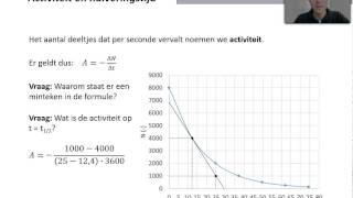 Halveringstijd en activiteit [upl. by Engedus]