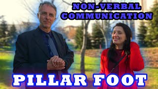 THE MEANING OF THE PILLAR FOOT IN NONVERBAL COMMUNICATION  NONVERBAL HYPNOSIS [upl. by Mufi673]