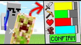 Minecraft Manhunt But Mobs Upgrade [upl. by Verla]