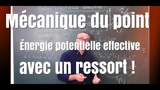 L énergie potentielle efficace pour un champ de force central non gravitationnel [upl. by Neelloj229]