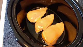 Slow Cooker Chicken Breast Recipe  Dump amp Go Crockpot Dinner [upl. by Ikairik]