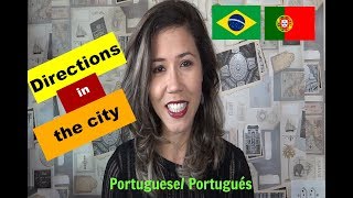 DIRECTIONS in Portuguese DIRECCIONES en portugués subtitles in Englishsubtítulos en español [upl. by Eisse]