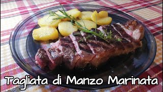 Tagliata di Manzo fatta in Casa con contorno di Patate Pianeta Carnivori Bontà Assoluta [upl. by Churchill952]