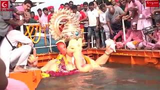 Lalbaug cha Raja Visarjan 2018 [upl. by Needan]