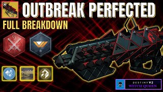 OUTBREAK PERFECTED Destiny 2 Witch Queen Full Weapon Review With Exotic Catalyst [upl. by Aserej]