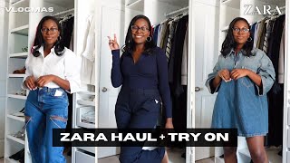 ZARA TRY ON HAUL  VLOGMAS  Modernly Michelle [upl. by Bornstein844]