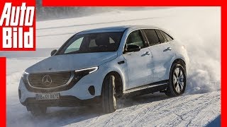 MercedesBenz EQC 2019 Mitfahrt  Fahrbericht  Review  Details [upl. by Nogam921]