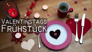 DIY Valentinstags Deko  Teelichter Teebeutel Herzen Servierten [upl. by Eelrahc]