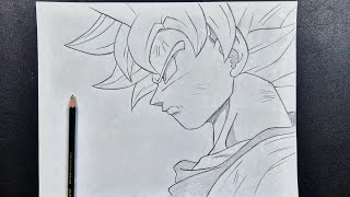 How to draw goku  stepbystep [upl. by Tnomed962]